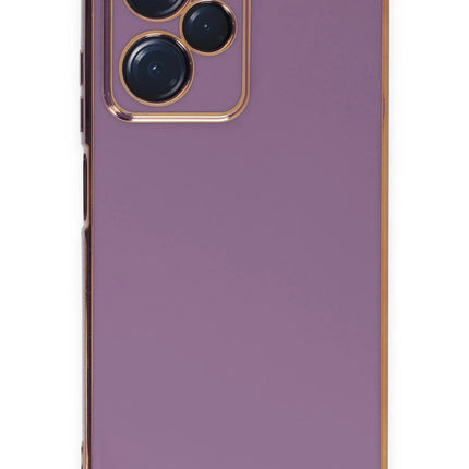Xiaomi Poco X5 Pro 5G Volet Silikon Kılıf - Mor