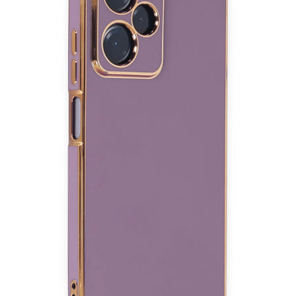 Xiaomi Poco X5 Pro 5G Volet Silikon Kılıf - Mor 2