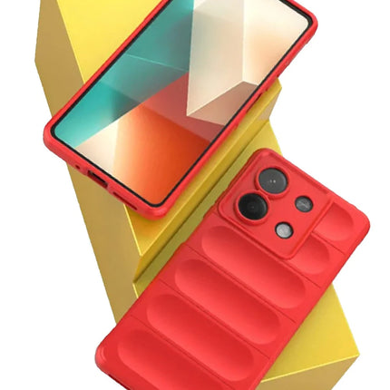 Xiaomi Poco X6 Optimum Silikon Kılıf - Kırmızı 3
