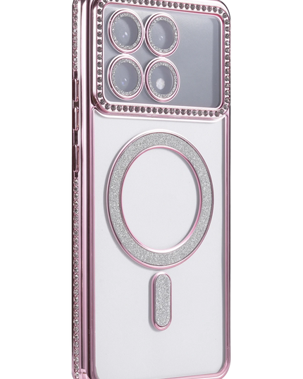 Xiaomi Poco X6 Pro Joke Simli Magneticsafe Kılıf - Pembe 3