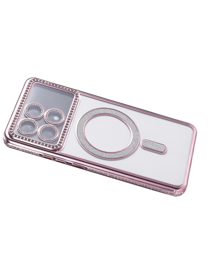 Xiaomi Poco X6 Pro Joke Simli Magneticsafe Kılıf - Pembe 4