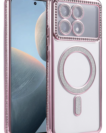 Xiaomi Poco X6 Pro Joke Simli Magneticsafe Kılıf - Pembe