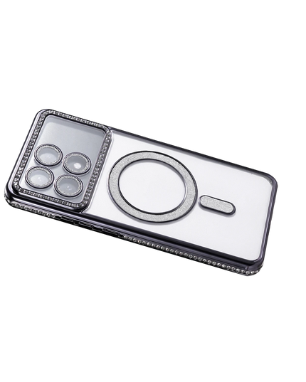 Xiaomi Poco X6 Pro Joke Simli Magneticsafe Kılıf - Siyah 4