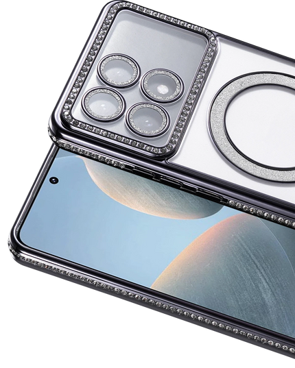 Xiaomi Poco X6 Pro Joke Simli Magneticsafe Kılıf - Siyah 2