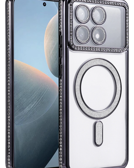 Xiaomi Poco X6 Pro Joke Simli Magneticsafe Kılıf - Siyah