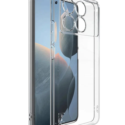 Xiaomi Poco X6 Pro Lüx Şeffaf Silikon Kılıf
