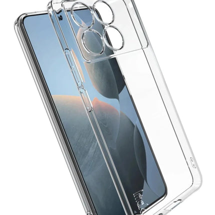 Xiaomi Poco X6 Pro Lüx Şeffaf Silikon Kılıf 3