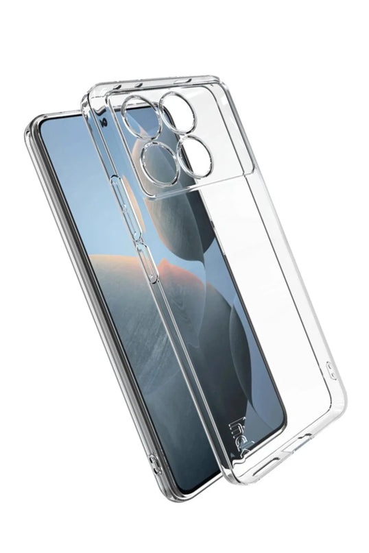 Xiaomi Poco X6 Pro Lüx Şeffaf Silikon Kılıf 3