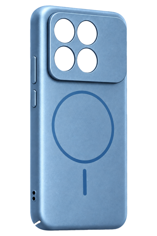 Xiaomi Poco X6 Pro Mika PC Magsafe Kapak Kılıf - Açık Mavi