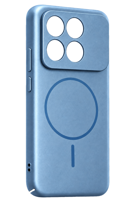 Xiaomi Poco X6 Pro Mika PC Magsafe Kapak Kılıf - Açık Mavi