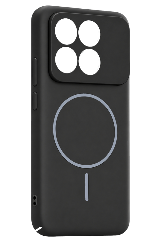 Xiaomi Poco X6 Pro Mika PC Magsafe Kapak Kılıf - Siyah