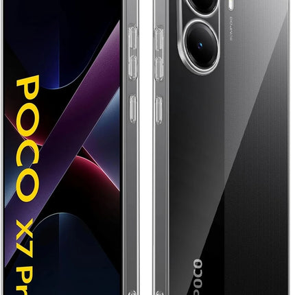 Xiaomi Poco X7 Pro Lüx Şeffaf Silikon Kılıf