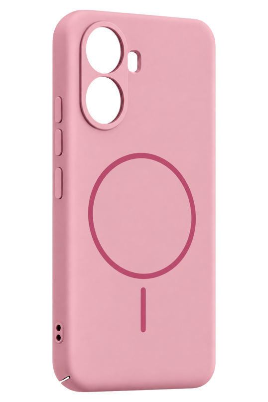 Xiaomi Poco X7 Pro Mika PC Magsafe Kapak Kılıf - Pembe