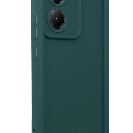 Xiaomi Poco X7 Pro Viera Silikon Kılıf - Koyu Yeşil 3