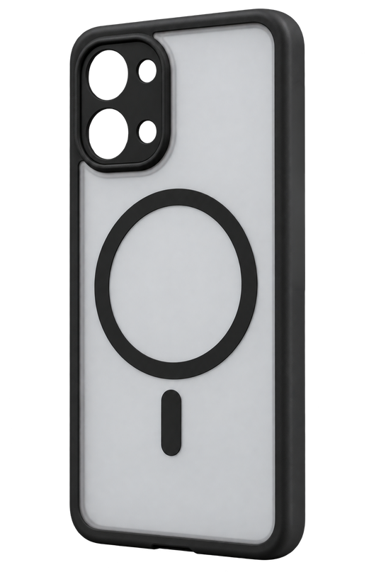 Xiaomi Poco X8 Pro Max Loji Magsafe Kapak Kılıf - Siyah