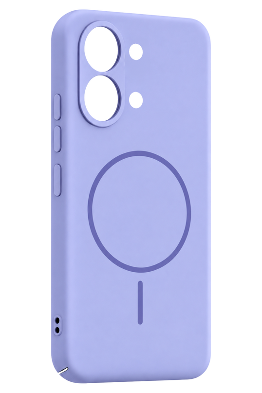 Xiaomi Poco X8 Pro Max Mika PC Magsafe Kapak Kılıf - Açık Mor