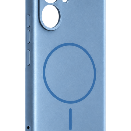 Xiaomi Poco X8 Pro Mika PC Magsafe Kapak Kılıf - Açık Mavi