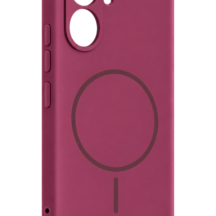 Xiaomi Poco X8 Pro Mika PC Magsafe Kapak Kılıf - Bordo