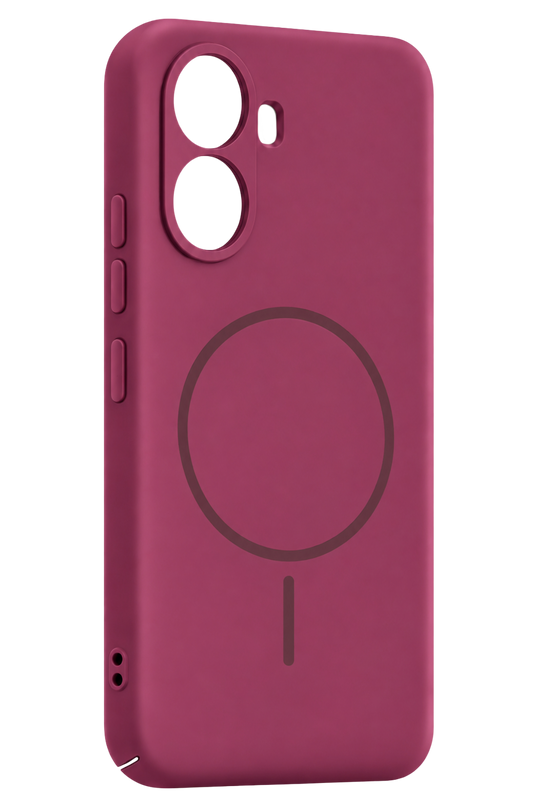 Xiaomi Poco X8 Pro Mika PC Magsafe Kapak Kılıf - Bordo