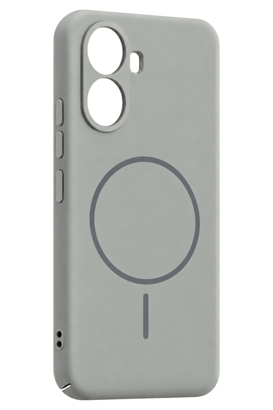 Xiaomi Poco X8 Pro Mika PC Magsafe Kapak Kılıf - Gri