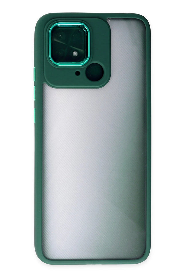 Xiaomi Redmi 10C Dora Kapak Kılıf - Haki Yeşil 2