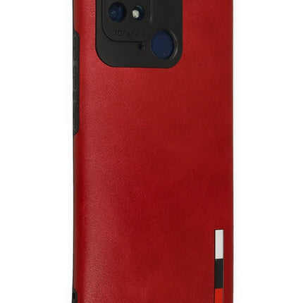 Xiaomi Redmi 10C Loop Deri Silikon Kılıf - Kırmızı 3
