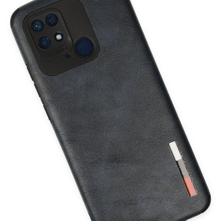 Xiaomi Redmi 10C Loop Deri Silikon Kılıf - Lacivert 2