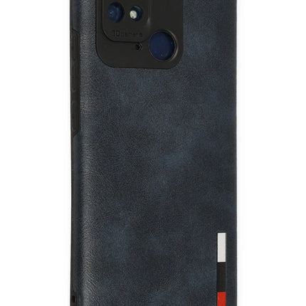 Xiaomi Redmi 10C Loop Deri Silikon Kılıf - Lacivert 3