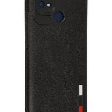 Xiaomi Redmi 10C Loop Deri Silikon Kılıf - Siyah 3