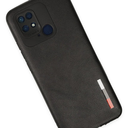 Xiaomi Redmi 10C Loop Deri Silikon Kılıf - Siyah 2