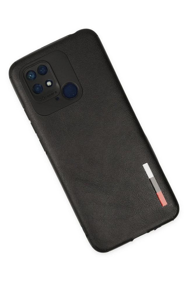 Xiaomi Redmi 10C Loop Deri Silikon Kılıf - Siyah 2