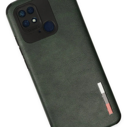 Xiaomi Redmi 10C Loop Deri Silikon Kılıf - Yeşil 2