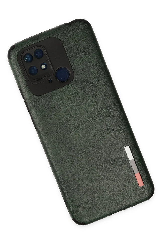 Xiaomi Redmi 10C Loop Deri Silikon Kılıf - Yeşil 2