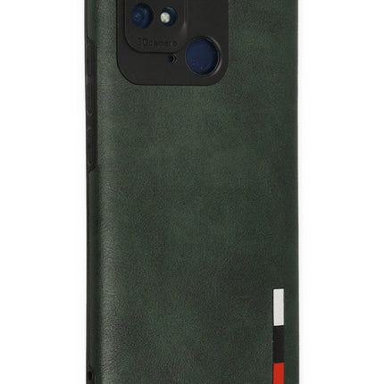 Xiaomi Redmi 10C Loop Deri Silikon Kılıf - Yeşil 3