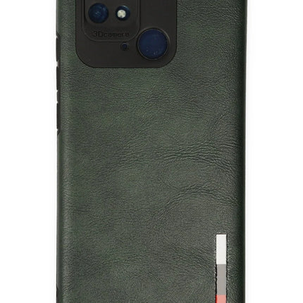 Xiaomi Redmi 10C Loop Deri Silikon Kılıf - Yeşil