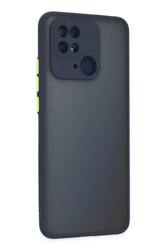 Xiaomi Redmi 10C Montreal Silikon Kapak Kılıf - Lacivert 3