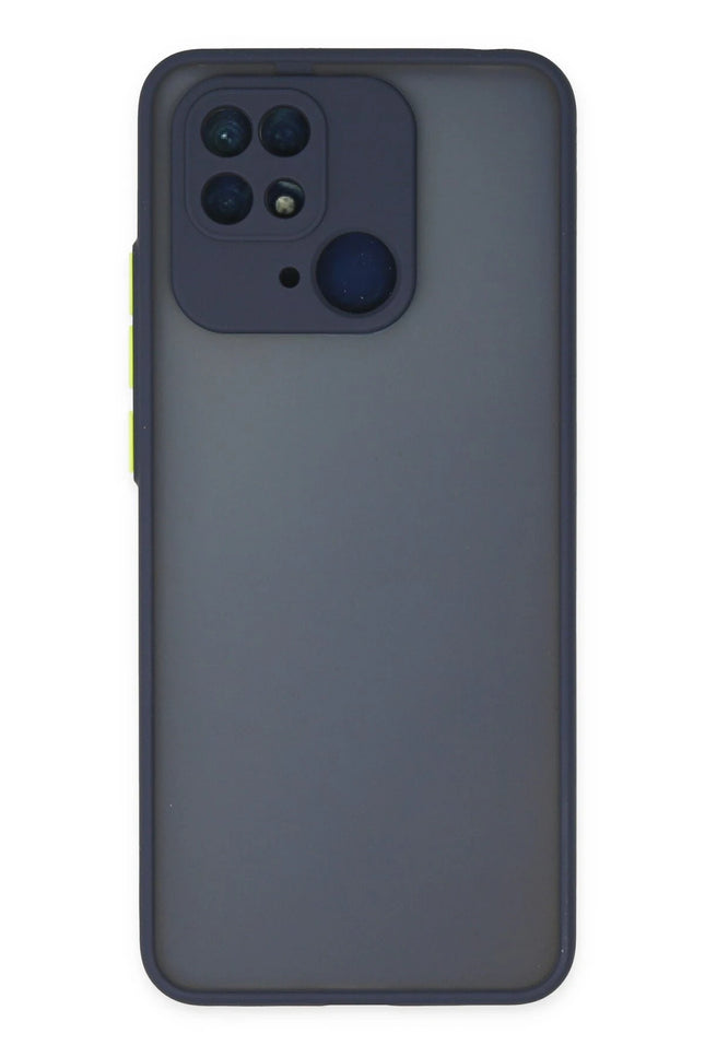 Xiaomi Redmi 10C Montreal Silikon Kapak Kılıf - Lacivert