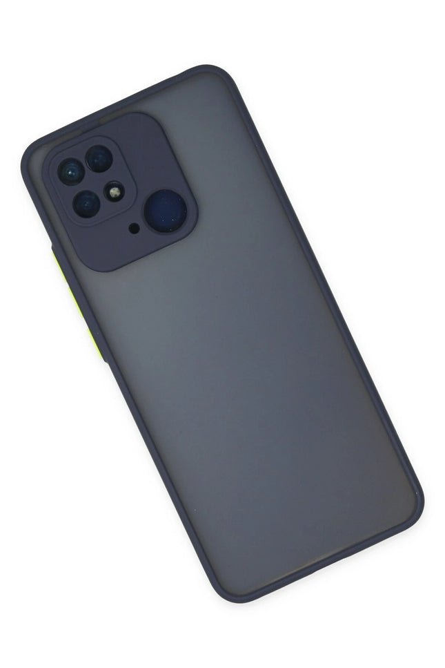 Xiaomi Redmi 10C Montreal Silikon Kapak Kılıf - Lacivert 2