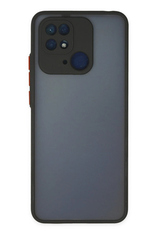 Xiaomi Redmi 10C Montreal Silikon Kapak Kılıf - Siyah