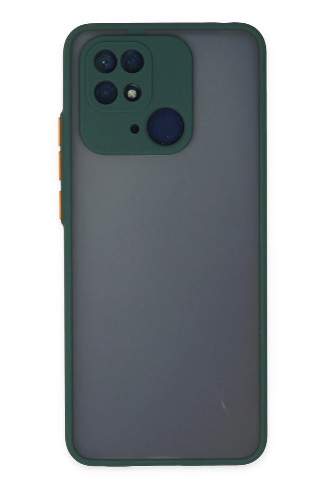 Xiaomi Redmi 10C Montreal Silikon Kapak Kılıf - Yeşil