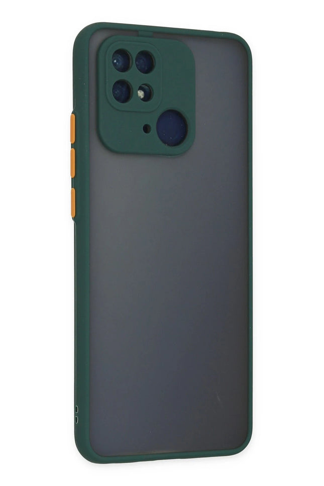 Xiaomi Redmi 10C Montreal Silikon Kapak Kılıf - Yeşil 3