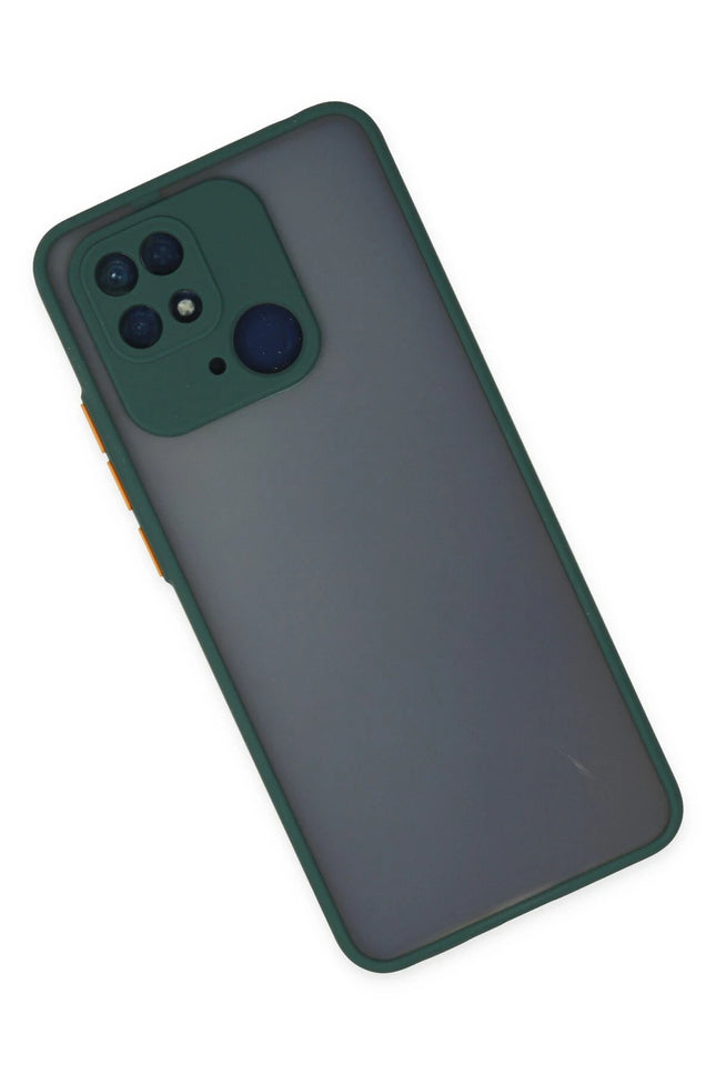 Xiaomi Redmi 10C Montreal Silikon Kapak Kılıf - Yeşil 2