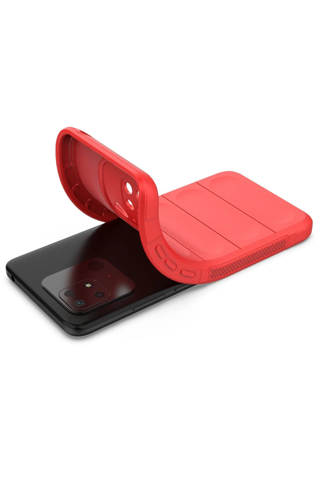 Xiaomi Redmi 10C Optimum Silikon Kılıf - Kırmızı 4