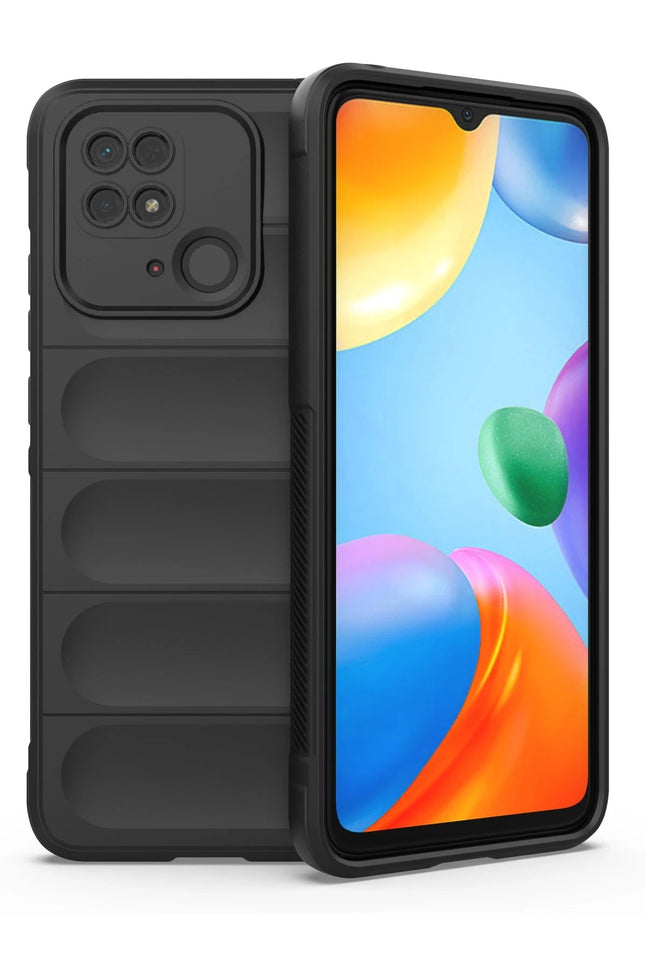 Xiaomi Redmi 10C Optimum Silikon Kılıf - Siyah