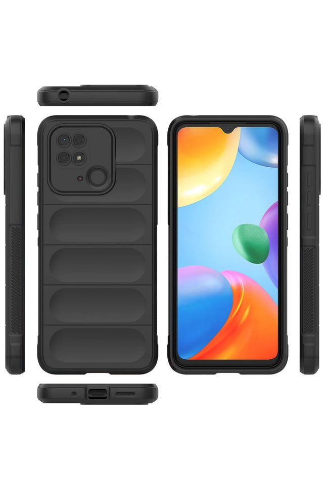 Xiaomi Redmi 10C Optimum Silikon Kılıf - Siyah 3