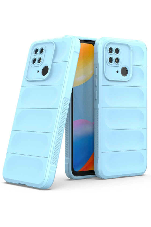 Xiaomi Redmi 10C Optimum Silikon Kılıf - Sky Blue 2