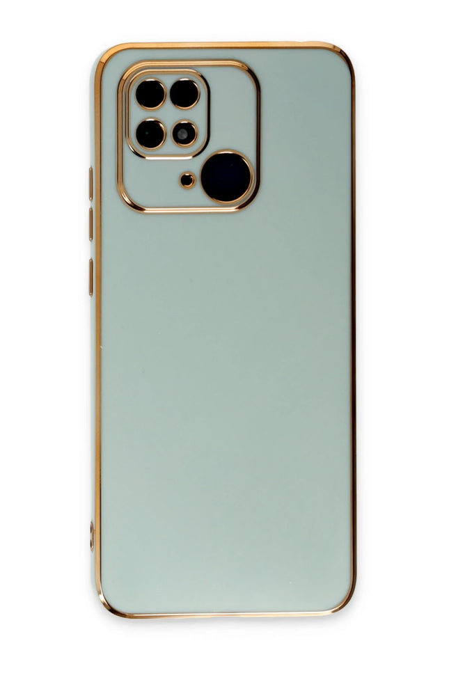 Xiaomi Redmi 10C Volet Silikon Kılıf - Açık Yeşil 2