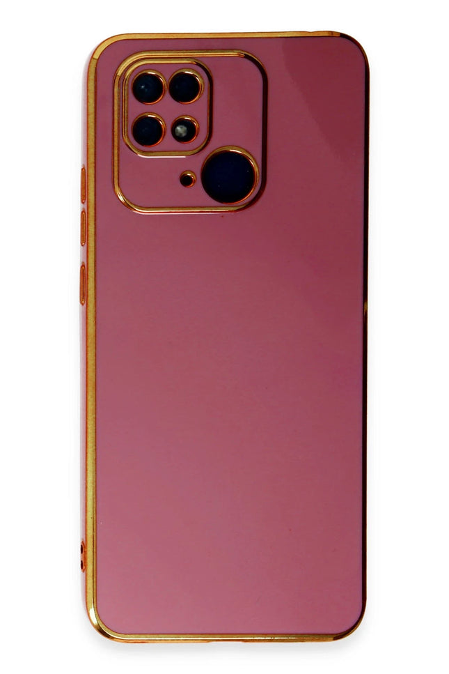 Xiaomi Redmi 10C Volet Silikon Kılıf - Kırmızı