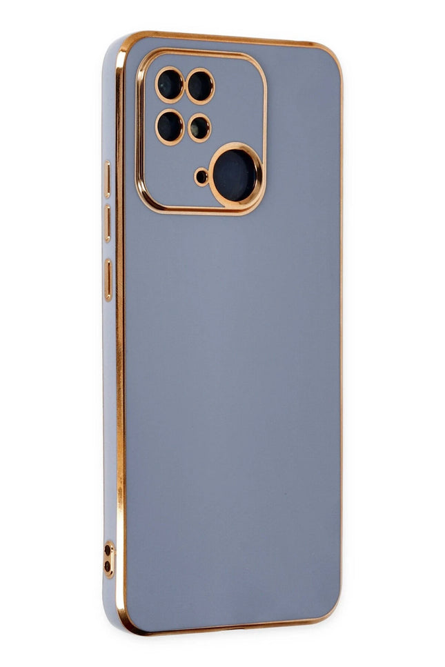 Xiaomi Redmi 10C Volet Silikon Kılıf - Mavi