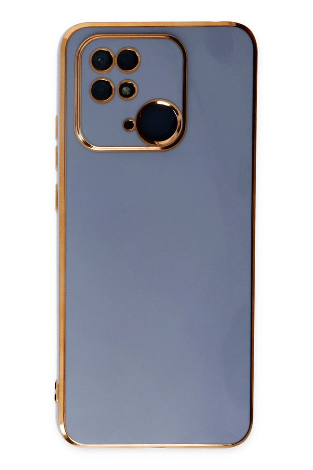 Xiaomi Redmi 10C Volet Silikon Kılıf - Mavi 2